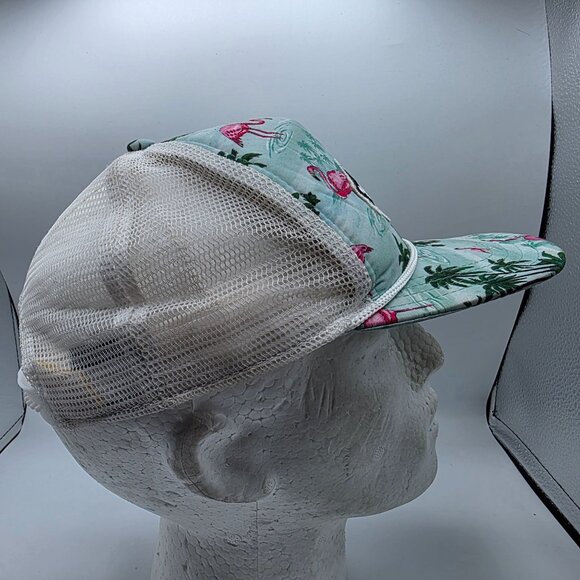 Vans Off The Wall Adults Flamingo Palm Trees Trucker Hat Beach Summer Outdoors - Picture 4 of 10